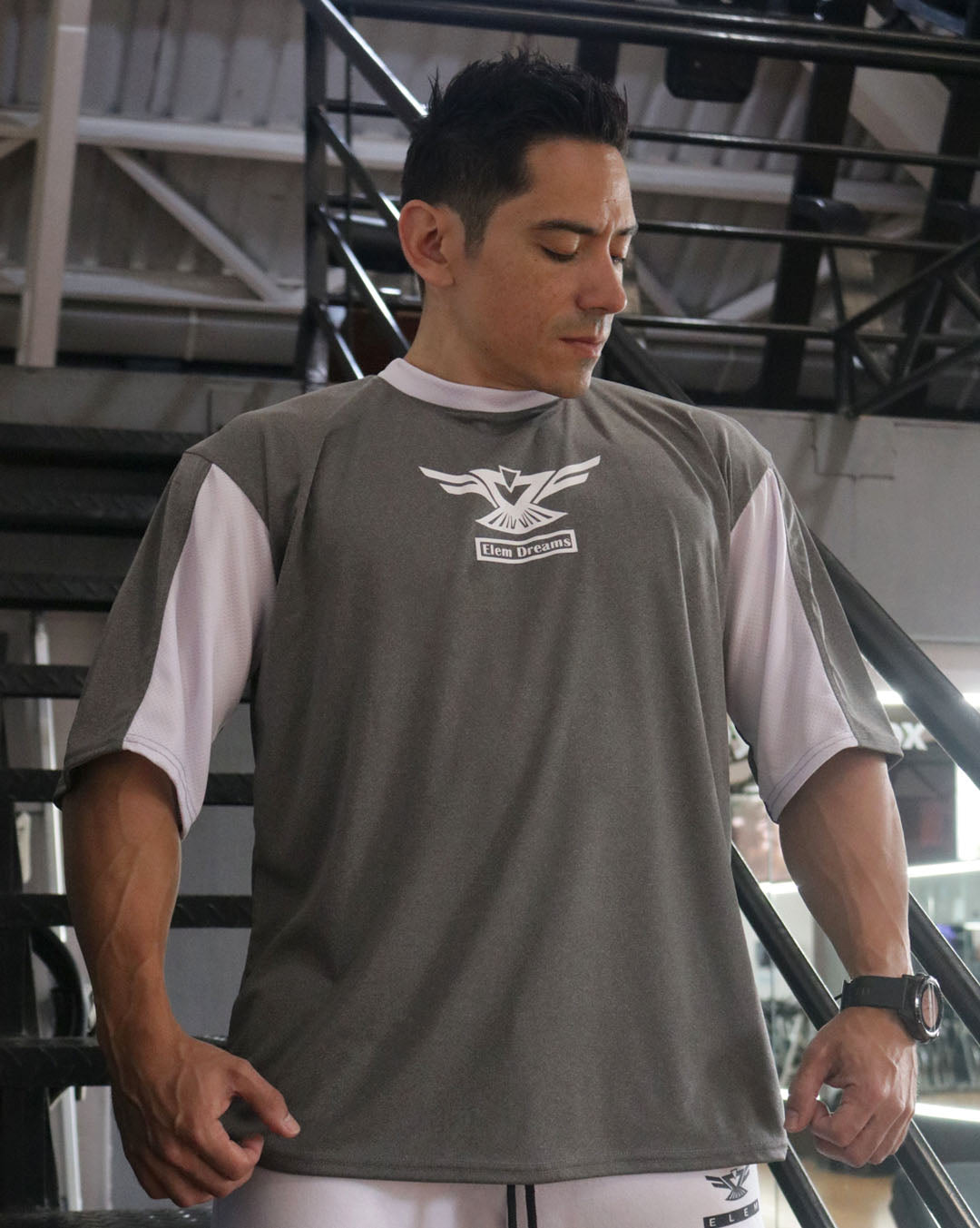 T-shirt Nature OverSize Gris