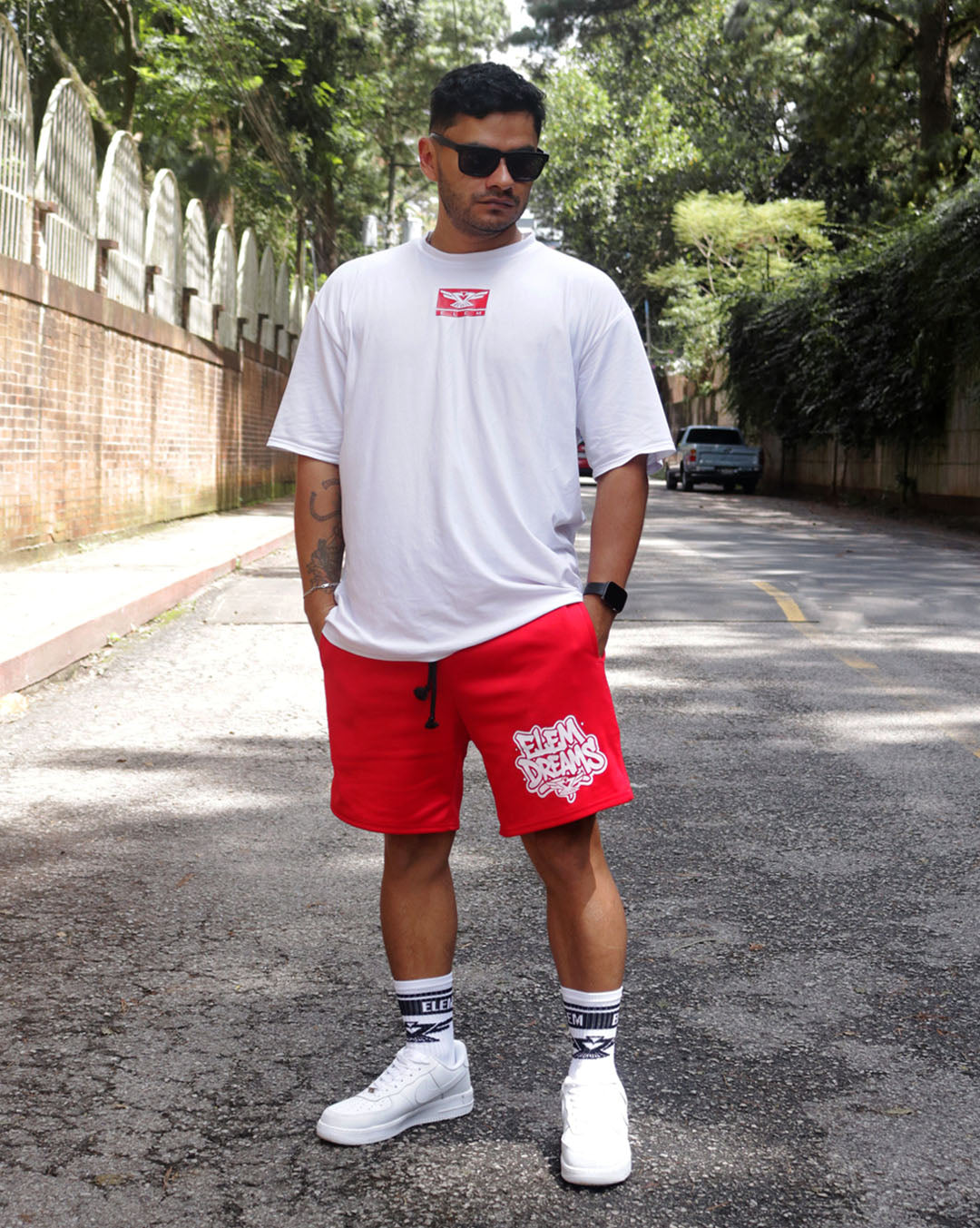 Short Master Ink Rojo - Colección de lujo