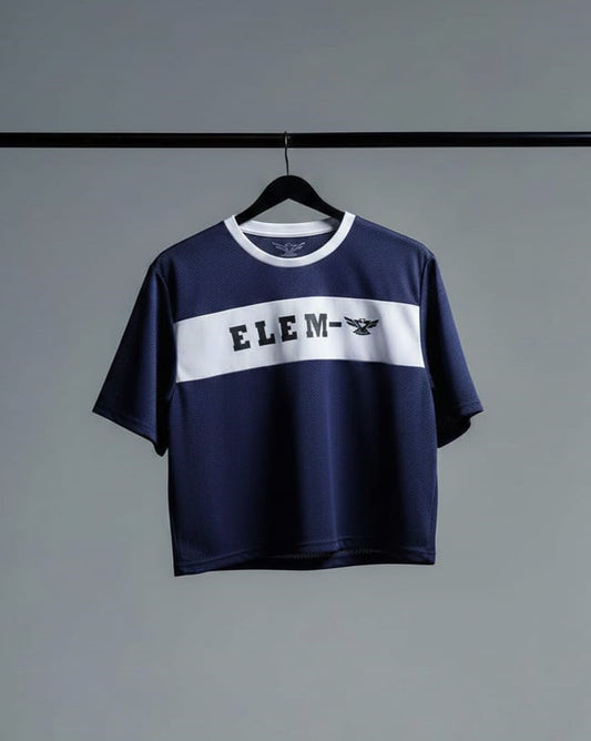Ati Man T Shirt Boxy Fit Azul Marino