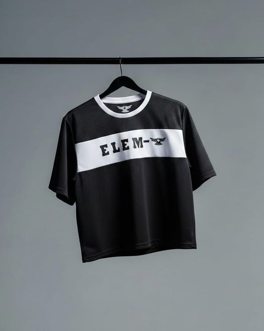 Ati Man T Shirt Boxy Fit Negro