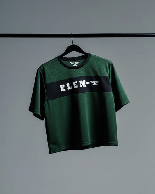 Ati Man T Shirt Boxy Fit Verde