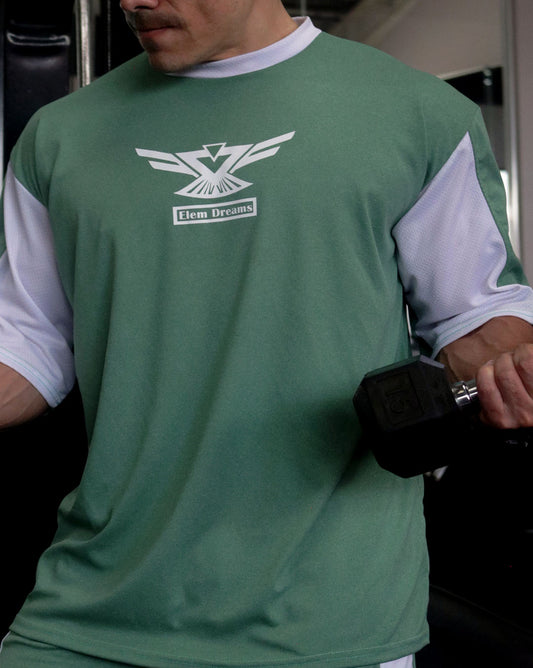 T-shirt Nature OverSize Verde