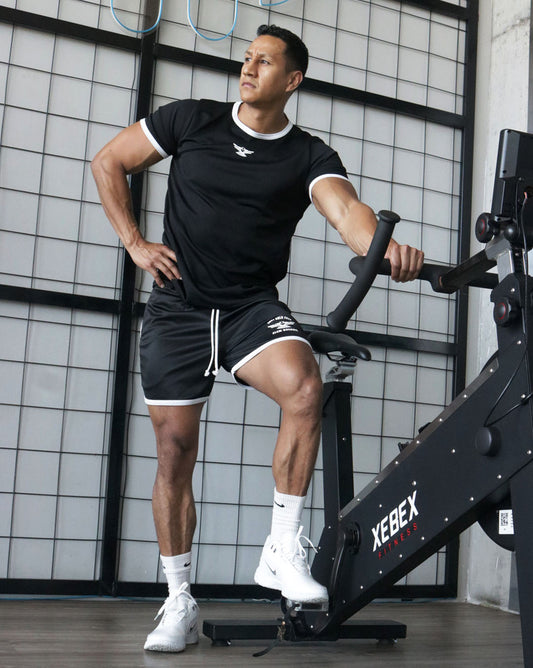 Short skiny Body Gold Negro